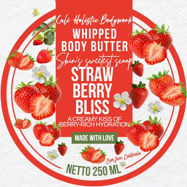 Strawberry Silk Repair– Whipped Body Butter