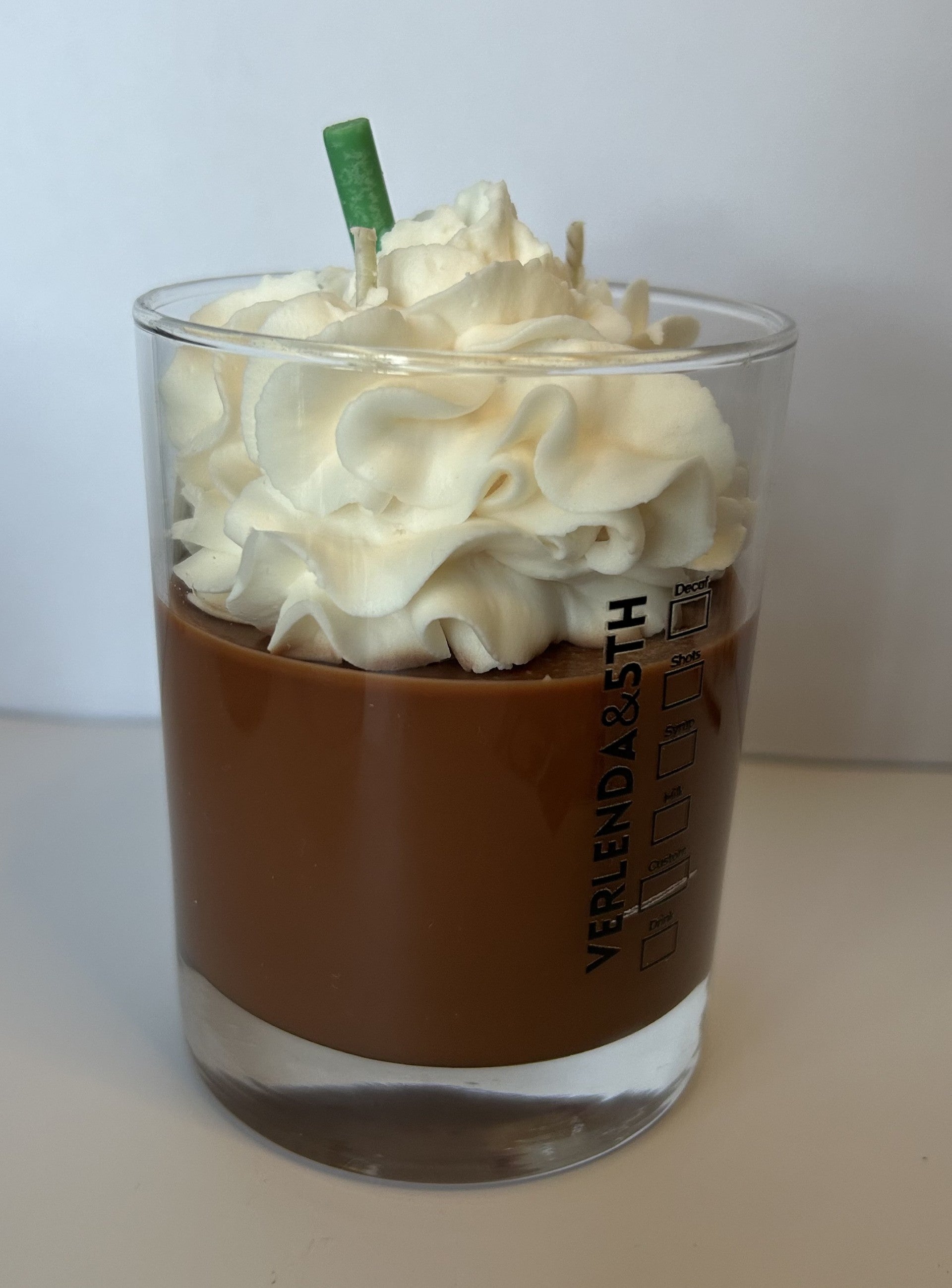 Frappuccino-Inspired Soy Wax Candle
